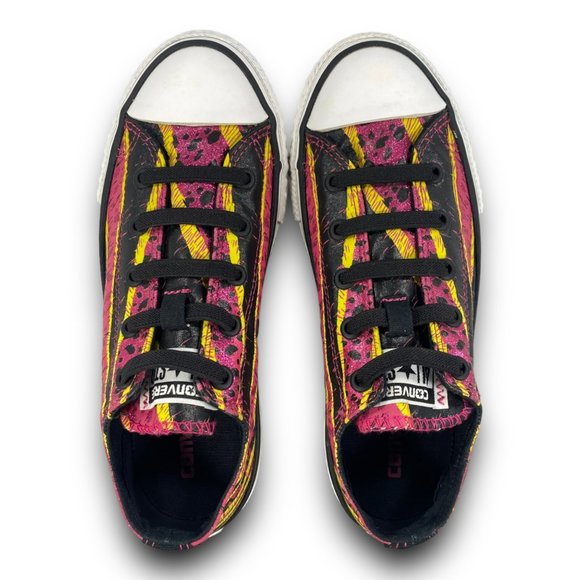 Converse Chuck Taylor All Star Low Sneakers 645129F Slip On Multicolor Youth 2 - Picture 7 of 9